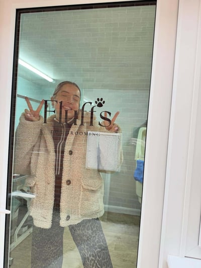 Lucy_at_Fluffs_Dog_Grooming Lucy_at_Fluffs_Dog_Grooming